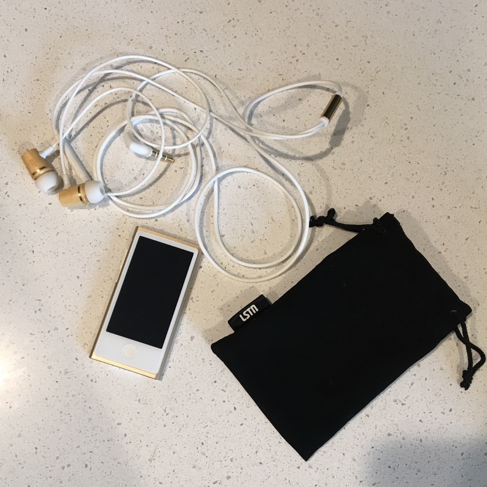 Gold iPod Nano 7th Generation